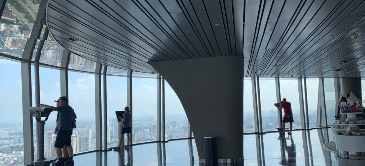 Đài quan sát Sài Gòn Skydeck nằm trong tòa Bitexco (Ảnh: Sưu tầm)